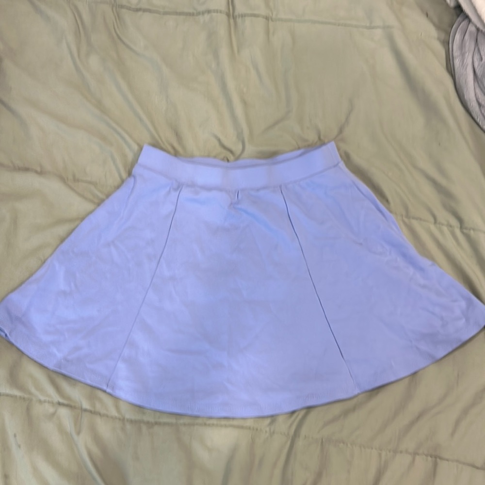 Light blue skirt